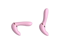 Vibrador De Massagem Multifrequncia Com Funo Giratria E Pulsante Para Mulheres (rosa)