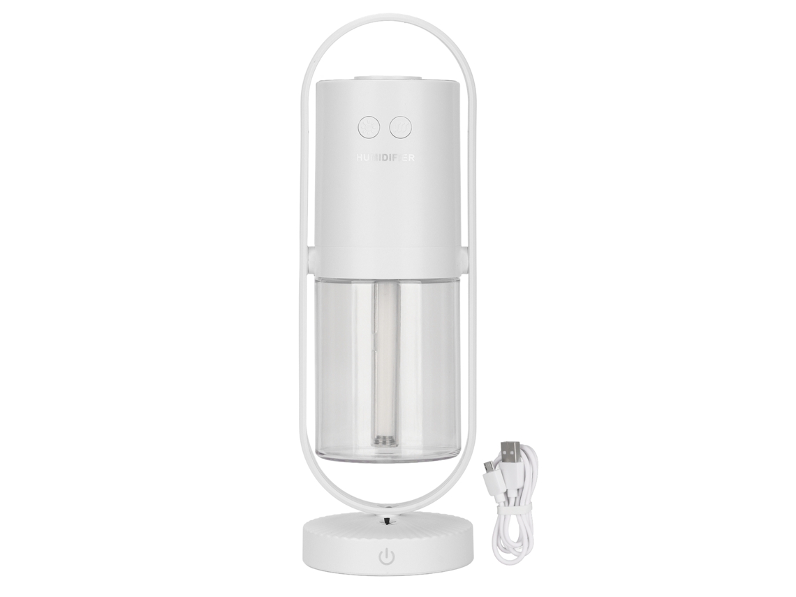 Umidificador EOOCOO com recarga rotativa de água e ionização negativa