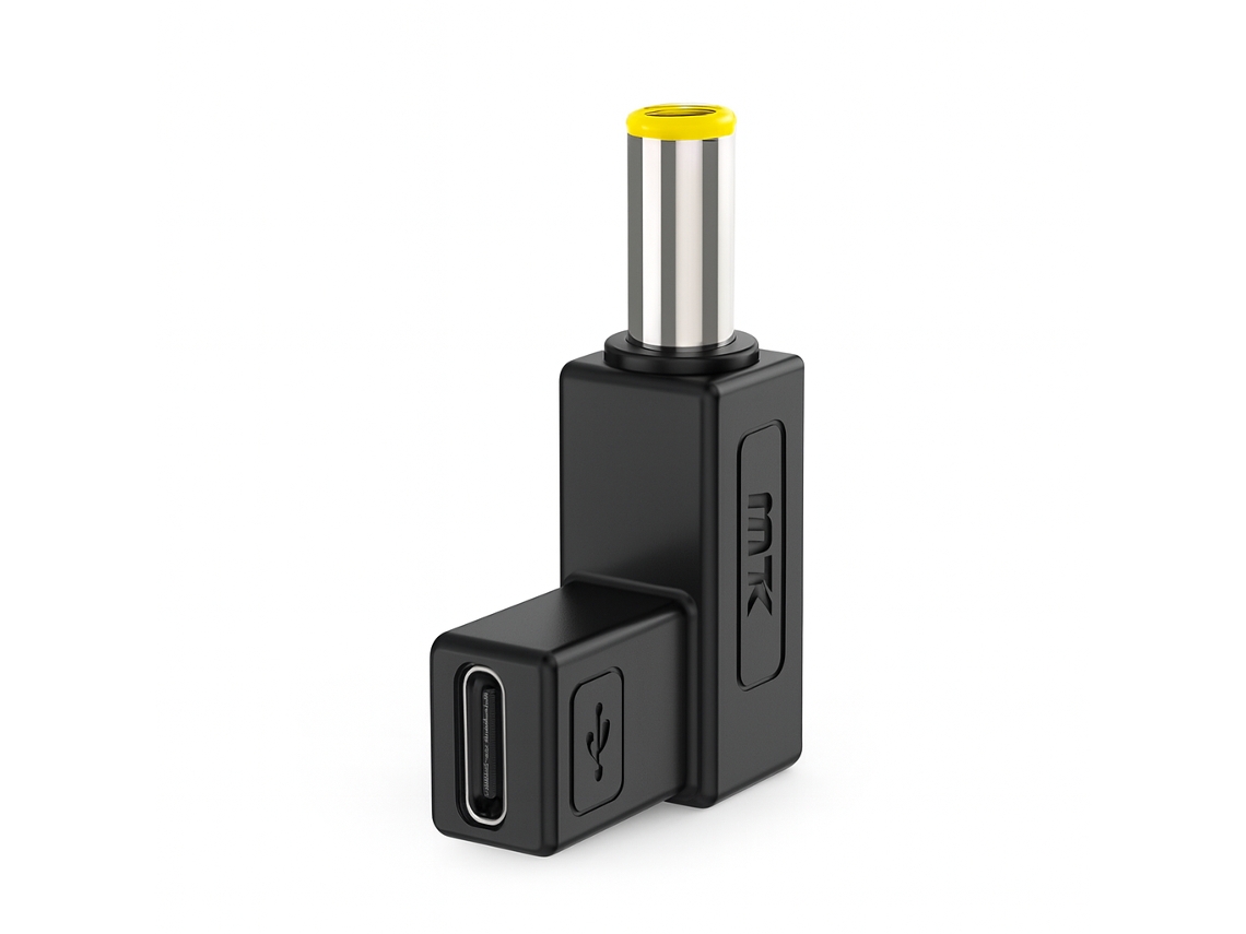 Adaptador Dc Para Tipo C Para 5.52.5mm Mtk Tg7253 Preto (pd)