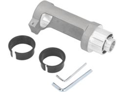 Adaptador Para Broca De Furo Quadrado, Acessório Entalhe Em Liga