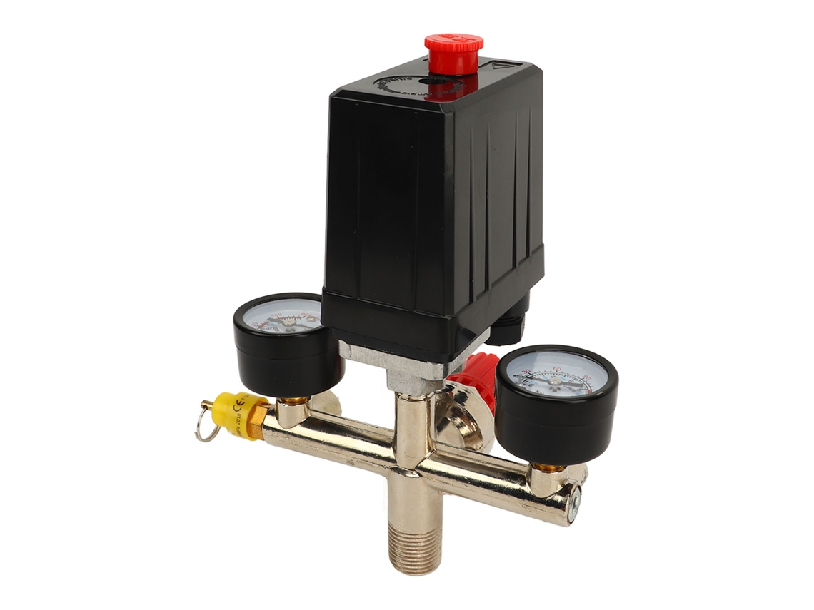 Regulador Duplo Interruptor Pressão Ar Compressor