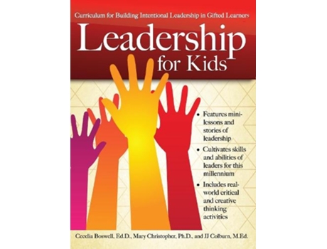 Livro leadership for kids de cecelia boswell,jj colburn,mary christopher (inglês)