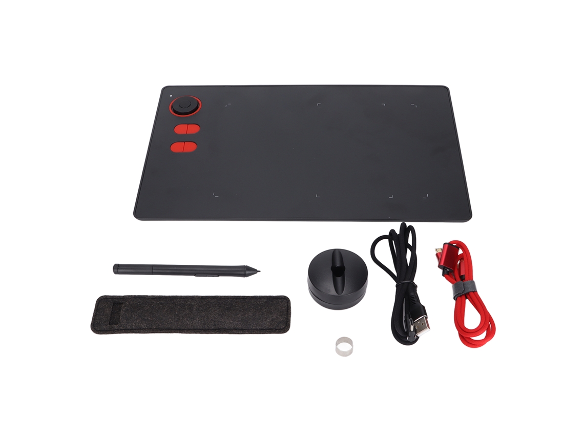 Tablet Gráfico LAXISCREED Alta Sensibilidade e Tela Grande