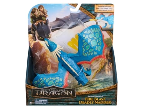 Como Treinar o Seu Dragão Figura Deadly Nader 25 cm Spin Master 6074242 P25spin Master