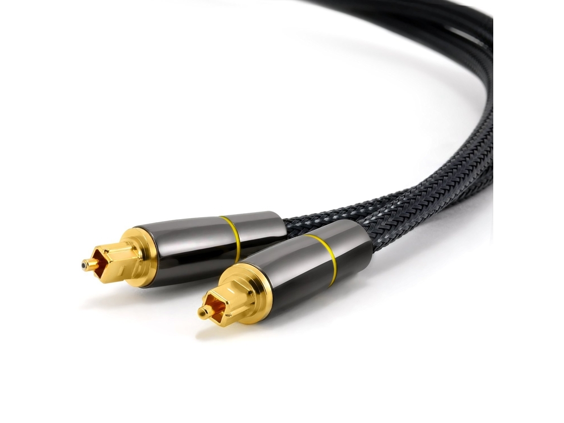 Cabo Adaptador HALINUIA Spdif (audio Digital Optico 2m Saida para Tv Ps4 Xbox)