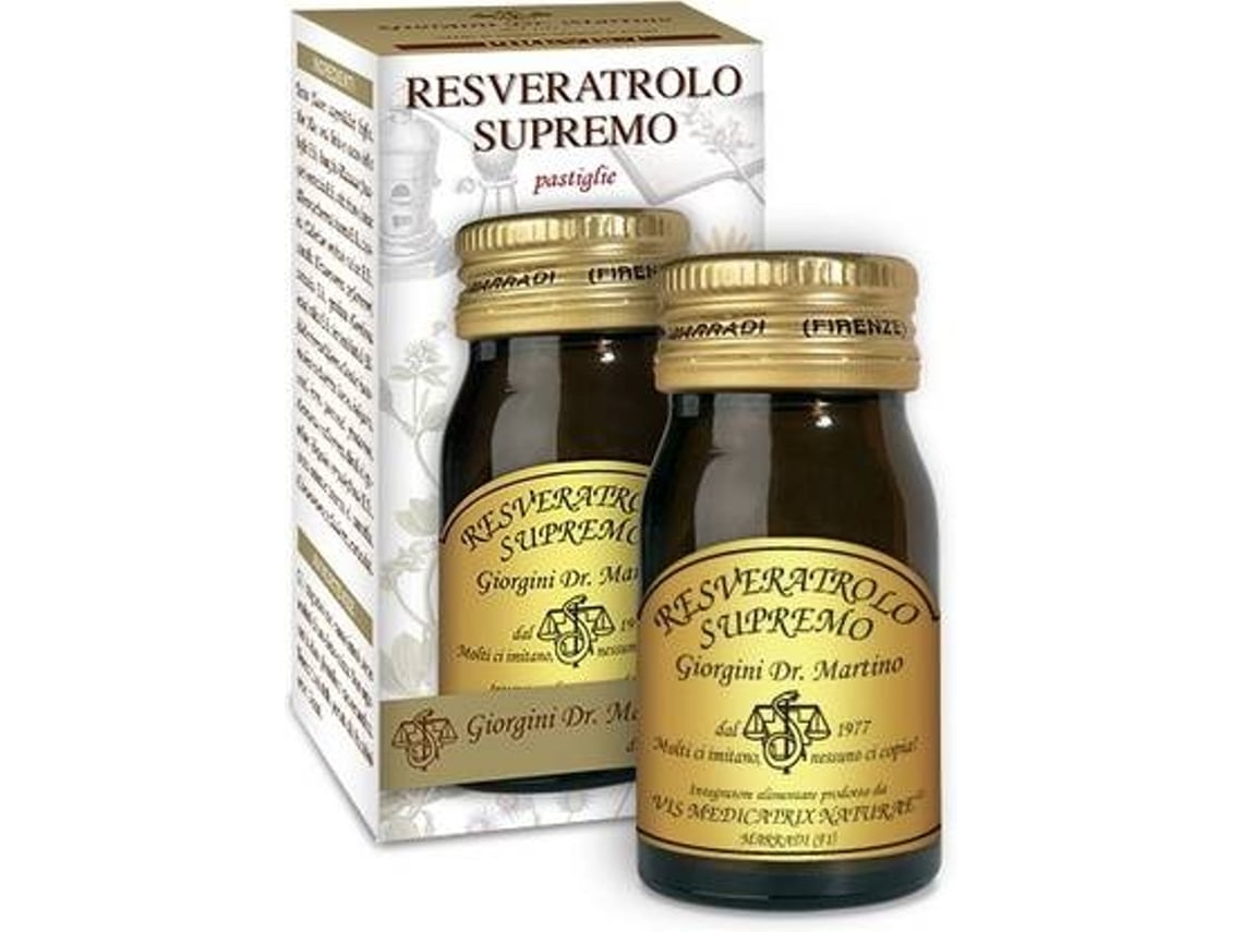 Suplemento Alimentar DR. GIORGINI Supremo Resveratrol (60 pastilhas de 500mg)