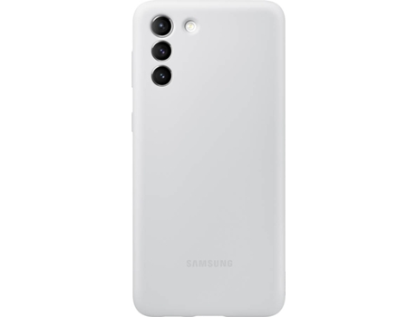 Capa SAMSUNG Galaxy S21+ Silicone Cover Cinzento