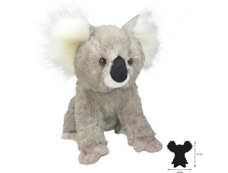 Peluche  Coala (15 x 15 x 21 cm - Poliéster)