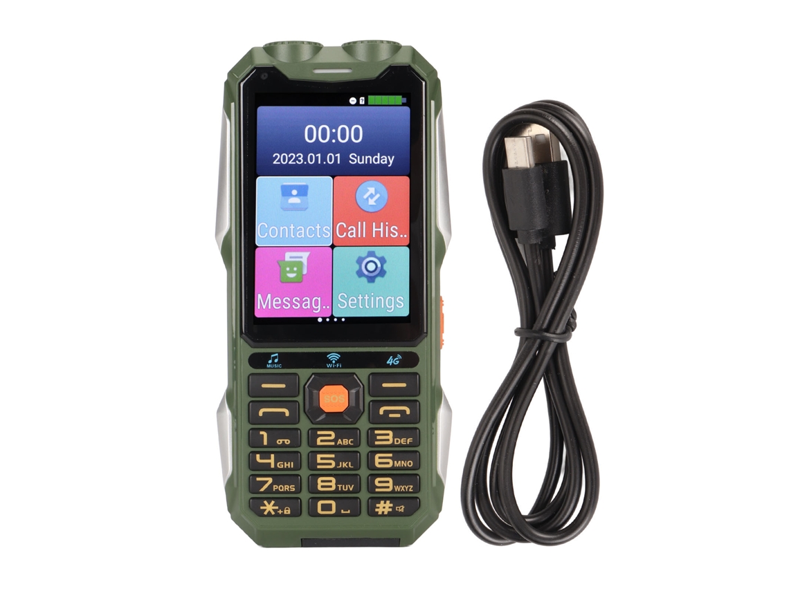 Telefone Móvel Idoso LAXISCREED 4g Botões Grandes