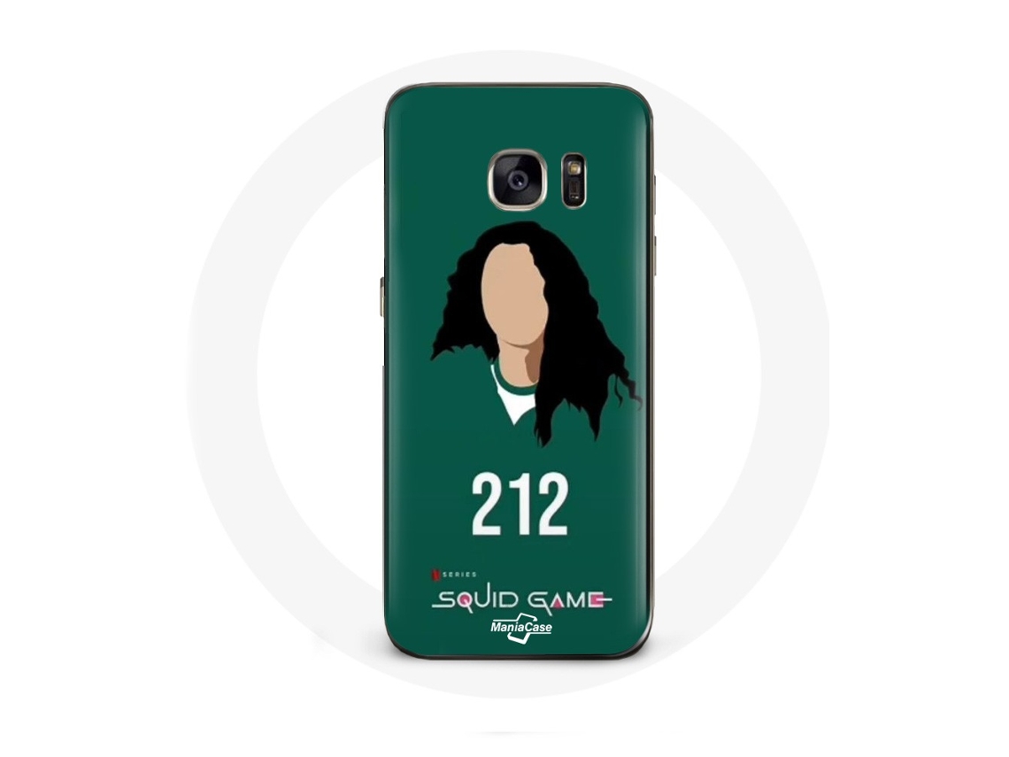 Capa para Samsung Galaxy S6 Edge Squid Game Han Mi Nyeo número 212