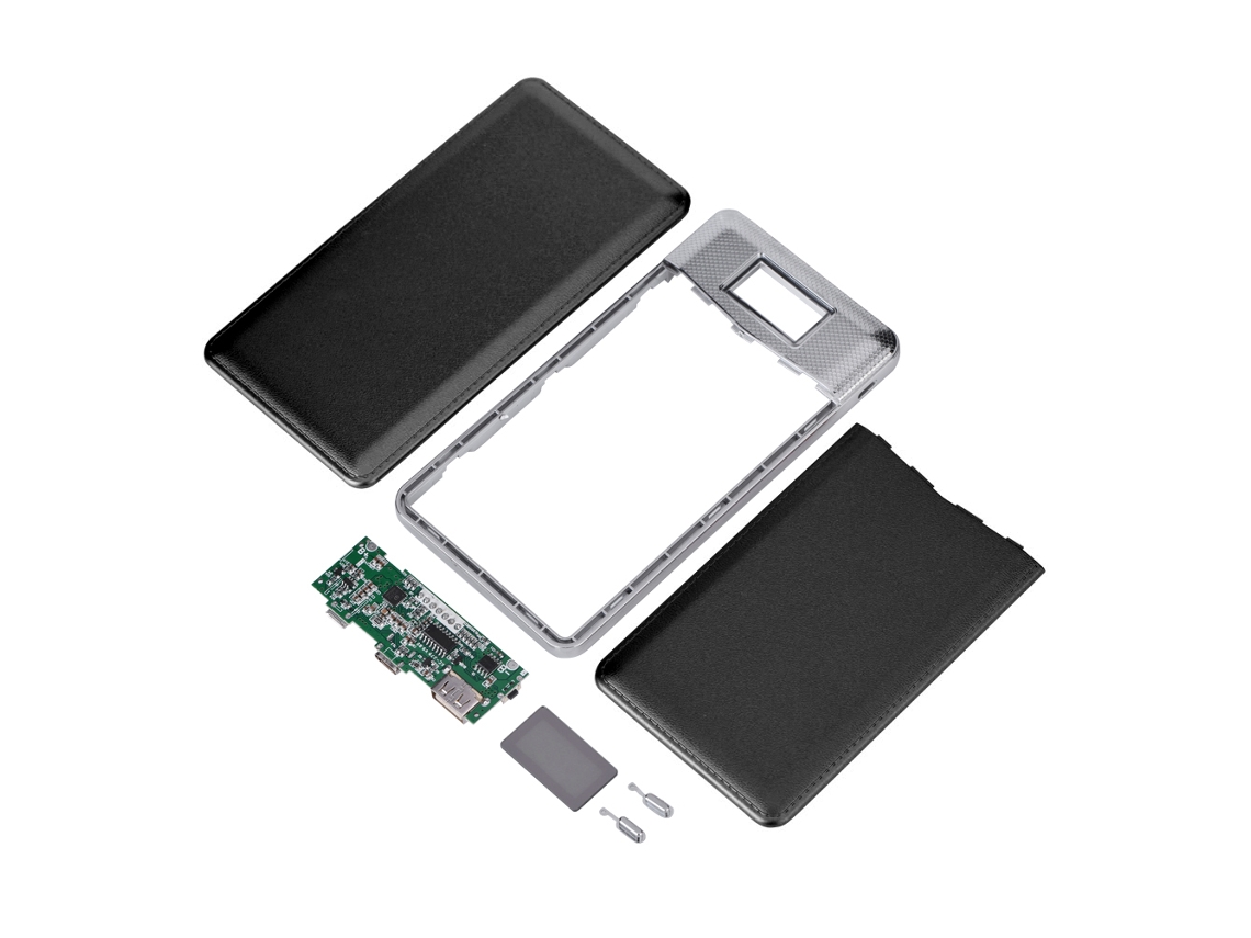 Kit de carcaça de power bank carregamento rápido qc3.0 type c EOOCOO