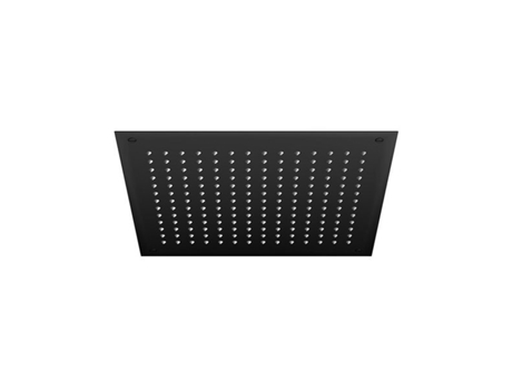 Chuveiro Suspenso STEINBERG Relax Rain Instalação no Teto Easy-Clean 550X550Mm 39065 Cor: Preto Mate