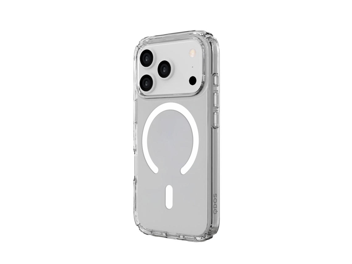 Qdos - Capa Hybrid Drop Military Iphone 17 Pro (clear)