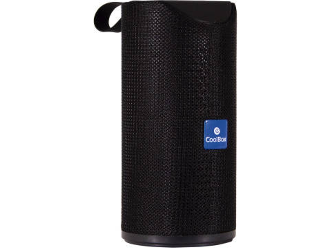 Coluna Bluetooth COOLBOX COO-BTA-P10BK (5 W - Autonomia: 6 h - Preto)