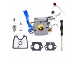 Kit De Carburador C1q-w37 Compatível Com Soprador Husqvarna 125b, 125bx E Bvx_syn