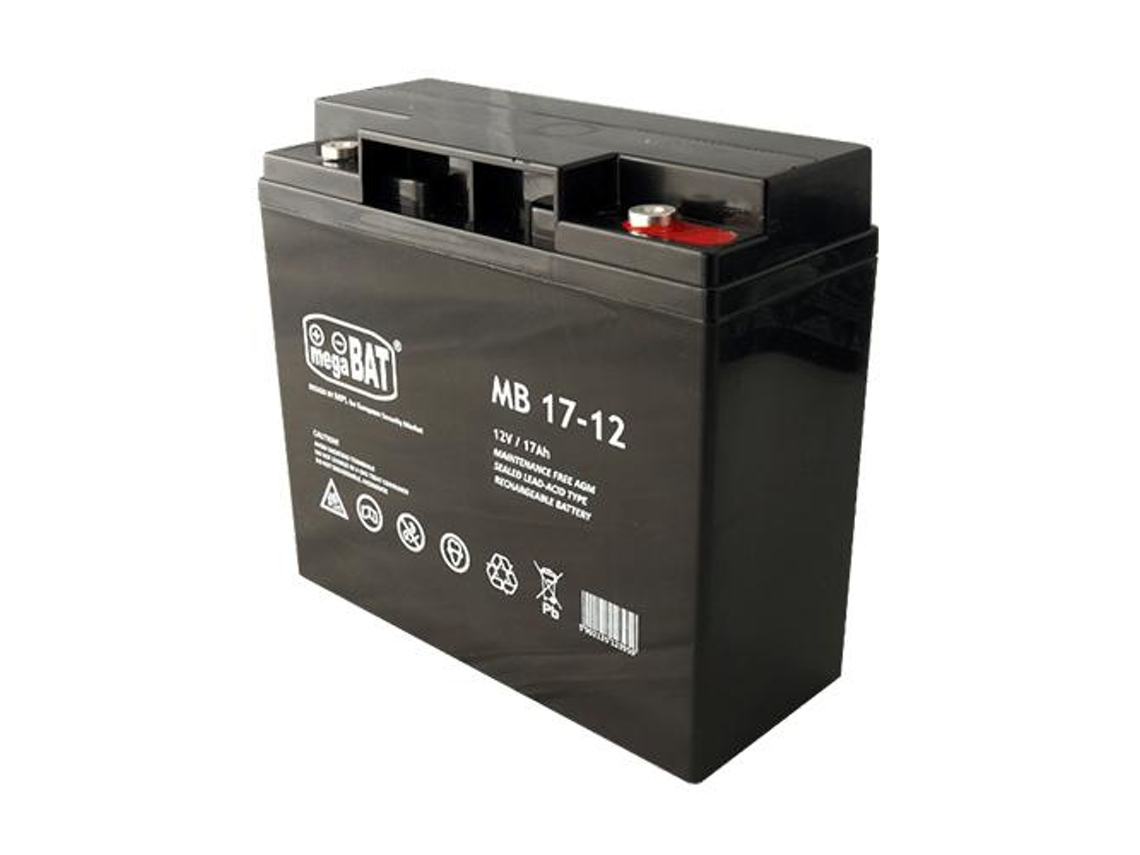 Megabat Mb 17-12 Bateria Ups Chumbo-Ácido Selado Vrla 12 V 17 Ah