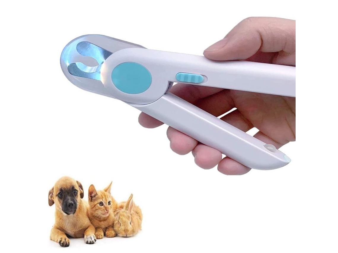 Tijeras De Uñas Para Perros Y Gatos Profesionales Con Led Ultra Brillante Recolector De Uñas