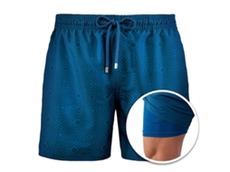 Calcinhas De Praia Masculinas Com Cintura Elástica E Cordão Ajustável, Secagem Rápida E Respirável, Bolso Com Drenagem De Água 6