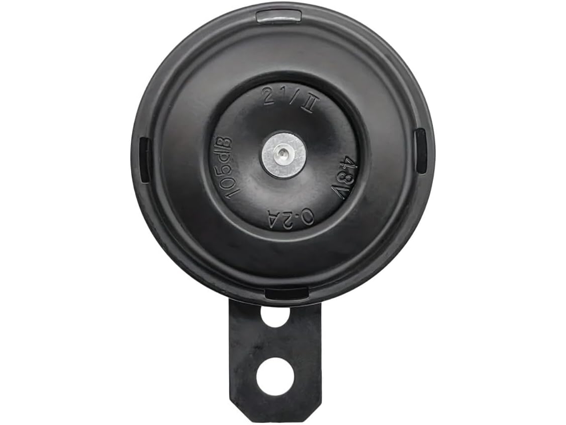 Guidon Audio Amplificateur Haut-parleur D'air Universel Pour Moto, 12v, 1,5a/48v, 60v, 72v, 0,2a, Rond, Noir,