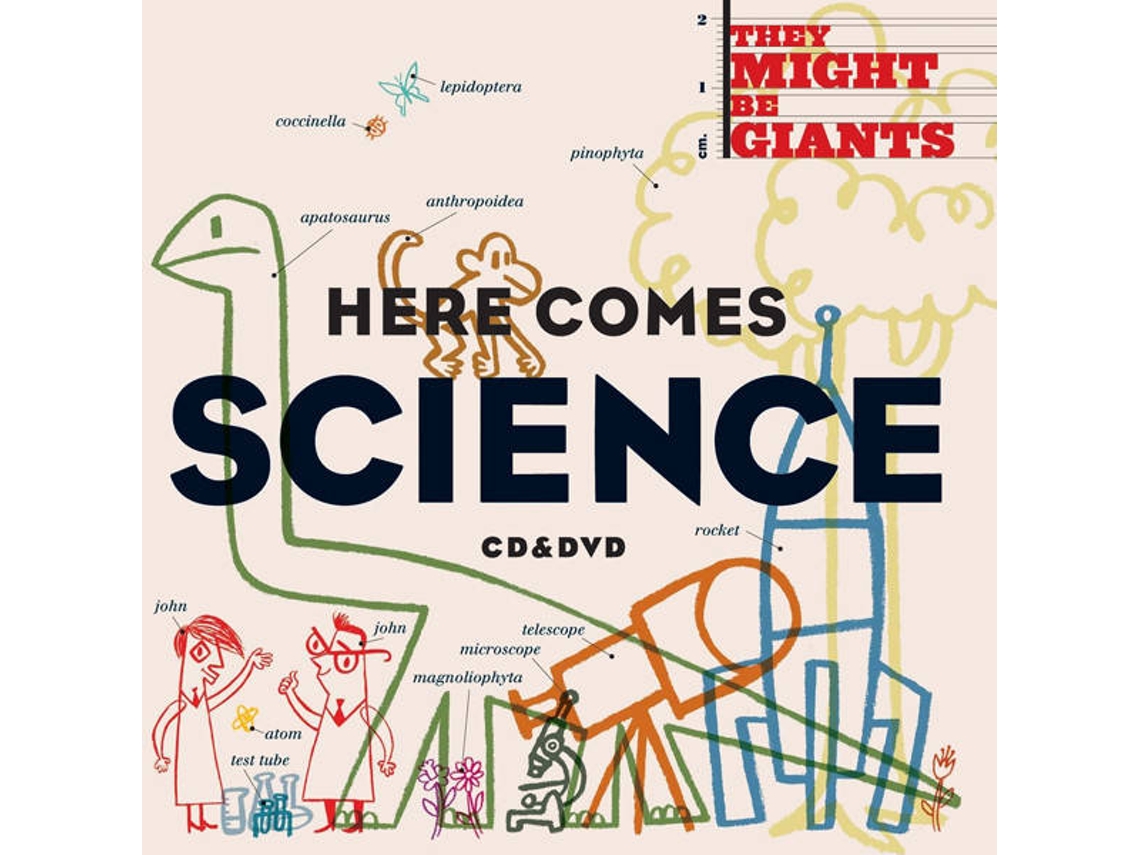 CD + DVD They Might Be Giants - Here Comes Science