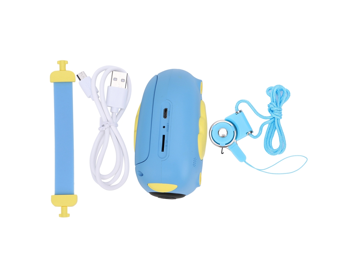 NEVEANCE Câmera Infantil Com Tela Colorida 2 Polegadas 1280x720 Para Crianças Brinquedo Com Design De Desenho Animado