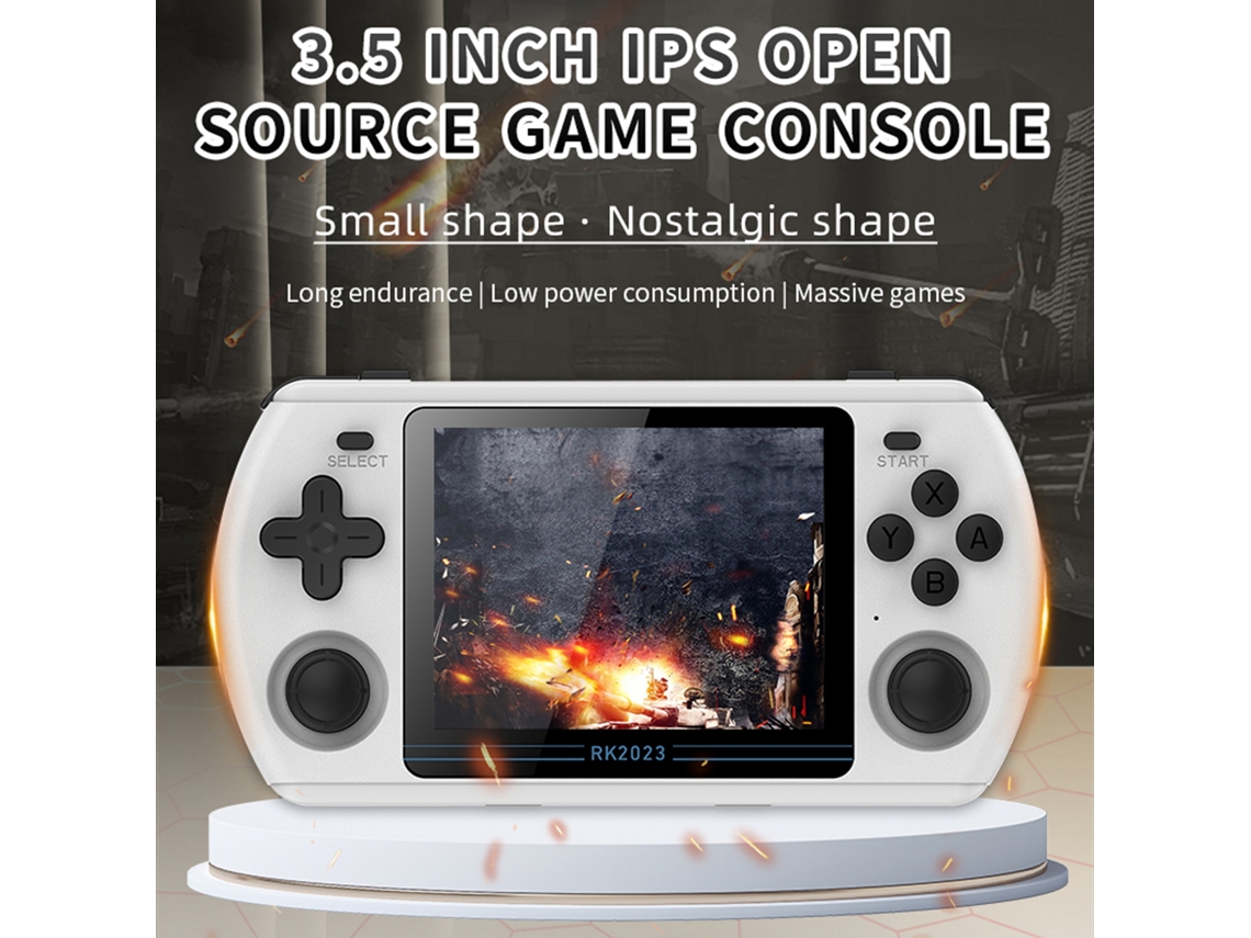 Console portátil de jogos com tela IPS HD de 3,5 polegadas EOOCOO