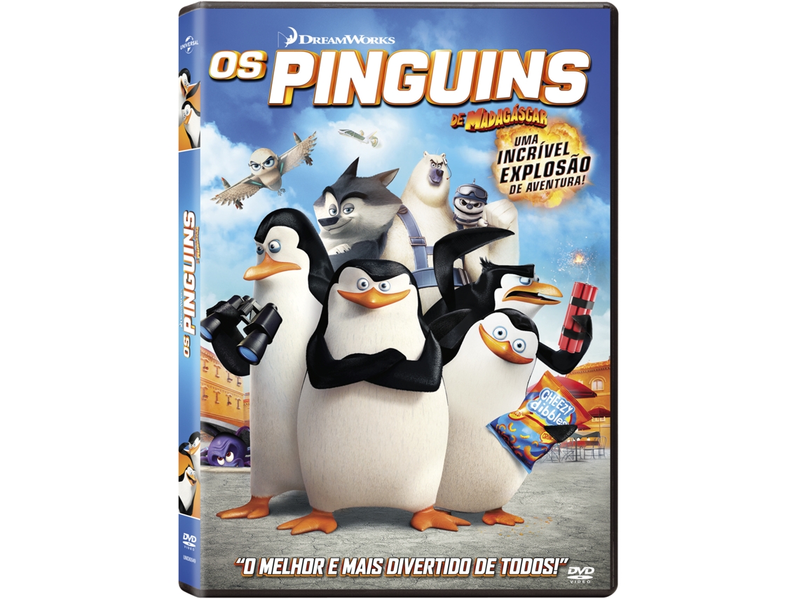 DVD Os Pinguins De Madagascar