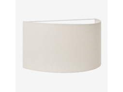 Sklum Aplique De Parede Em Linho Kiraz Linho           35 X ↑20 Cm             Linho Branco