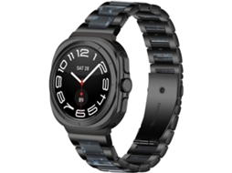 Pulseira De Resina E Metal Compatível Com Galaxy Watch Ultra 47mm