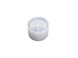Molde de silicone Primerox para vasos de suculentas em resina.