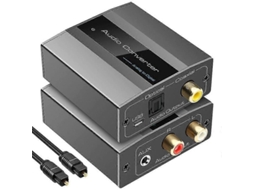 Lurelia Conversor Dac De Áudio Digital-analógico Toslink/óptico/coaxial/rca
