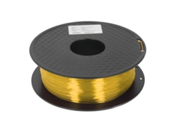 Fio Tpu 1.75mm 1kg Pacote Flexível Sem Entupimento Para Impressora 3d Fdm Amarelo Claro