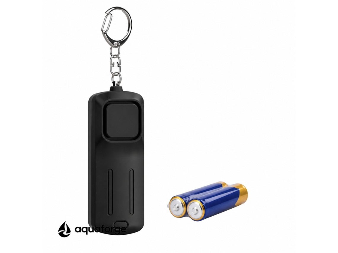 Alarme Pessoal S07 Abs Com Luz E Som - Preto