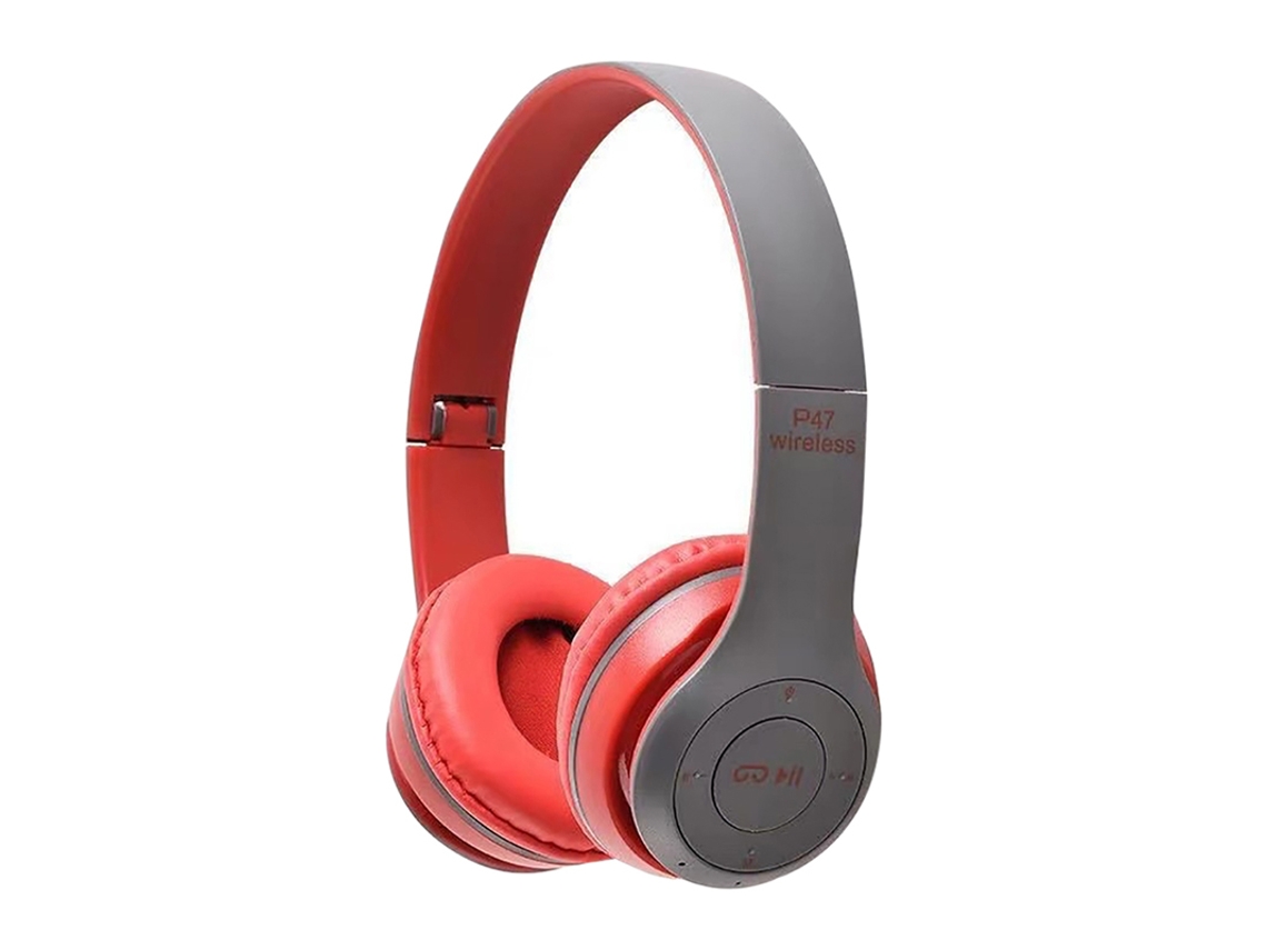 FONES DE OUVIDO BLUETOOTH 5.3 MDUG com Clipe, Condução Óssea e Cancelamento de Ruído (vermelho)