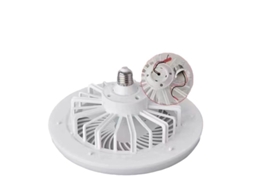 Ventilador Pequeño Con Cabezal Universal De 260 Mm + Control Remoto Para Aromaterapia + Luz Blanca
