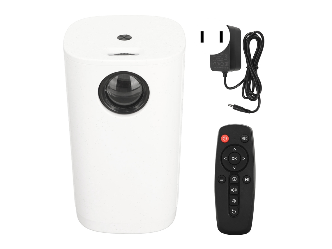 Projetor Mini EOOCOO com Filmes Wifi 1080p, Tela Smartphone | EOOCOO