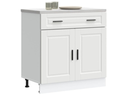 Armãrio Base De Cozinha Porto Derivados De Madeira Branco DKD HOME DECOR