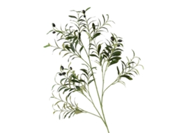 Laxiscreed Ramos Artificiais De Oliveira Com 100cm, Folhagem E Frutos Para Decoração Elegante