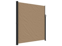 Retractable Side Awning, Retractable Side Awnings Vidaxl Cinzento-acastanhado Poliéster (220 X 300 Cm)