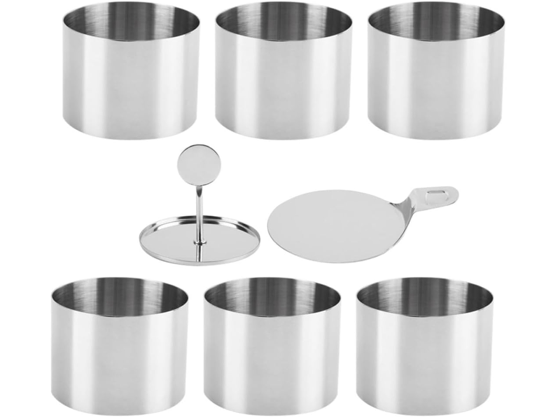 Conjunto de formas de aço inoxidável para boliche com Aneis redondo EP