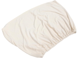 Capa Protetora Leve Em Tecido Branco Para Radiador Auxiliar.