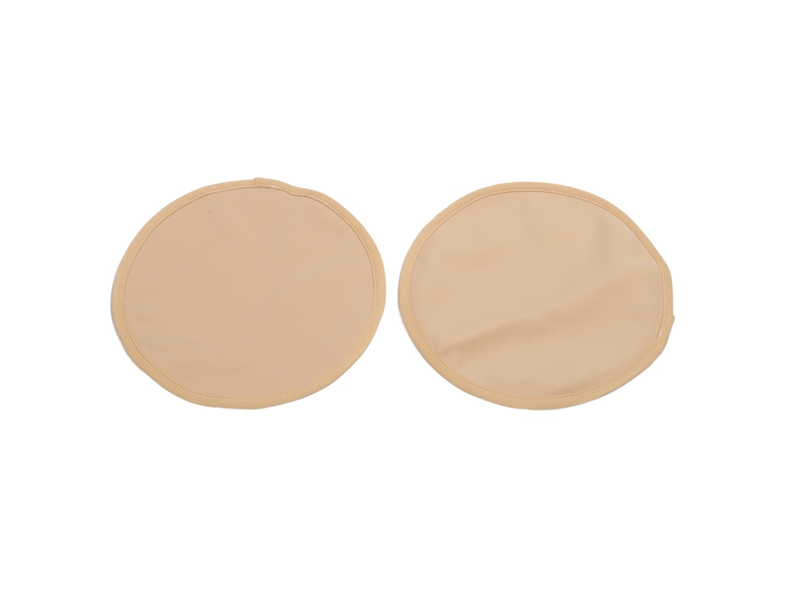 2 Unidades De Toalla De Aceite De Ricino Para Seios: Doble Camada Y Reutilizável