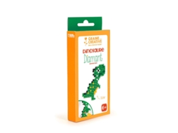 Kit de Pintura Con Diamantes Dinosaurio GRAINE CRÉATIVE