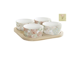 Travessa DKD HOME DECOR (Bambú - Multicor)