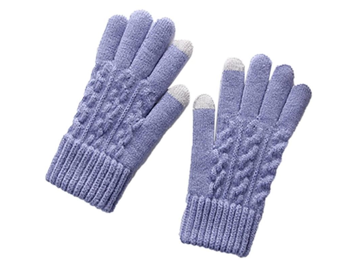 2026 luvas de Inverno para Mulher Quentes Macias Multifuncionais com Tela de Toque Fofa Tamanho Feminino
