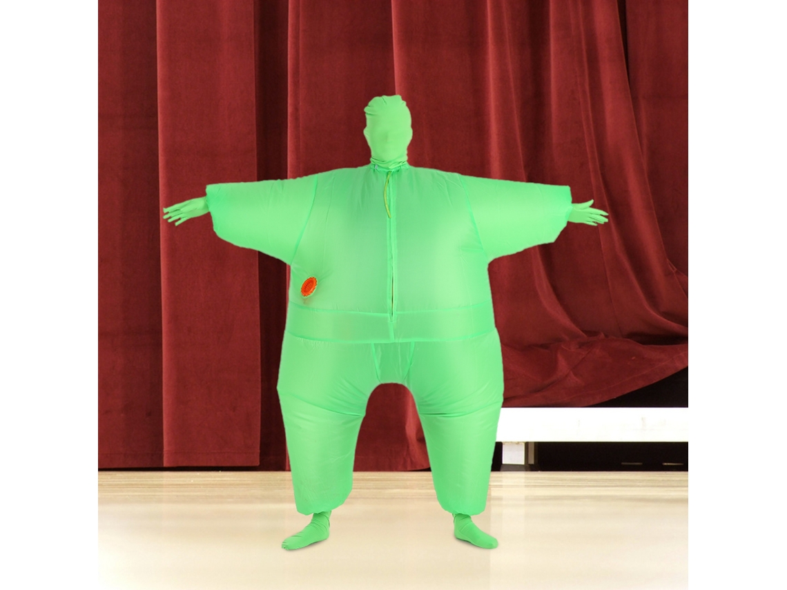 Traje inflável de corpo inteiro de poliéster para eventos esportivos e celebrações, adulto | S/MARCA
