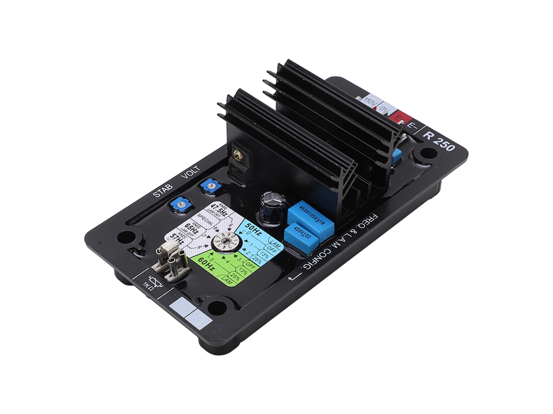 Regulador De Tensão Para Gerador Monofásico De 2 Fios, Placa Avr Shunt Com Faixa De 85‑139v.