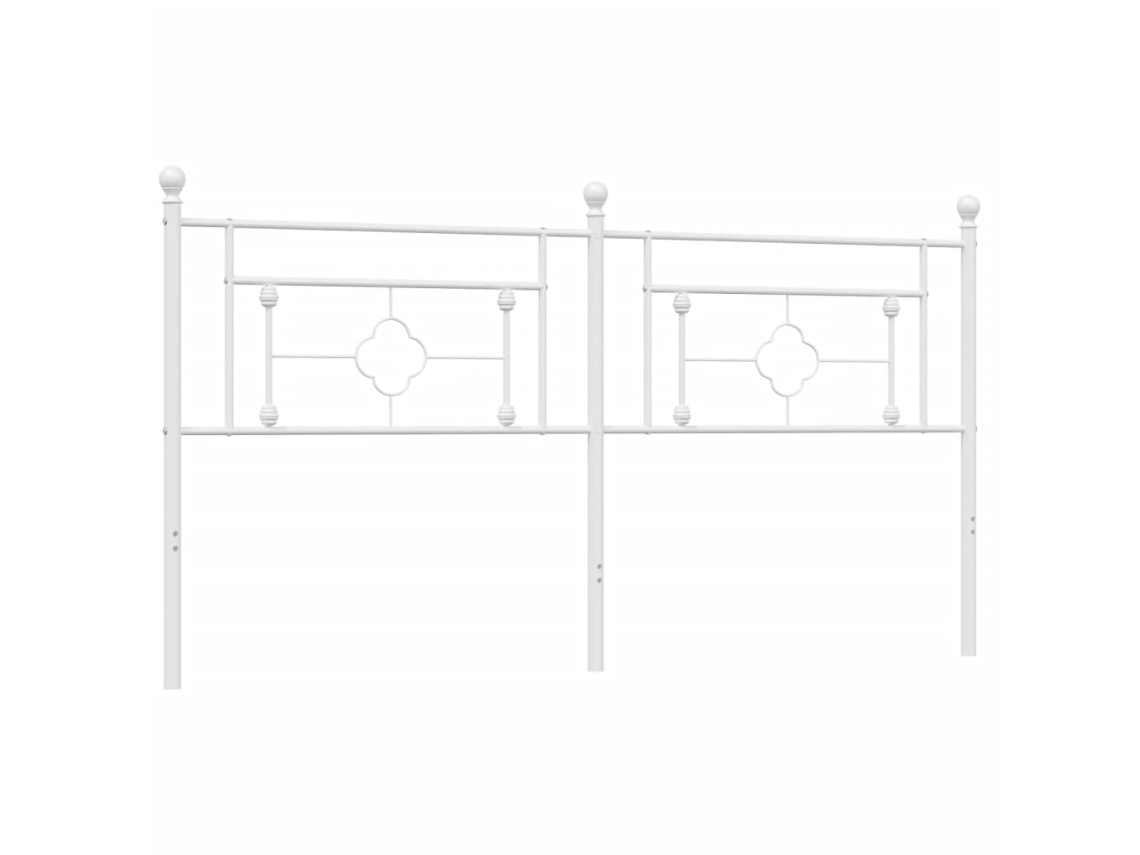 Headboard, Headboards Vidaxl Branco Aço (180 Cm)
