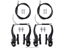 Conjunto De Freios De Bicicleta De Liga E Plástico, Compatibilidade Universal Para Amplas Aplicações, Substituição De Mountain Bike Com Cabos De Freio
