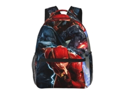 Mochila Da Liga Da Justiça X161 Para Escola E Trabalho, Leve E À Prova Dágua, Mochila Estilosa Para Estudantes E Adultos V161 Olysi Shop